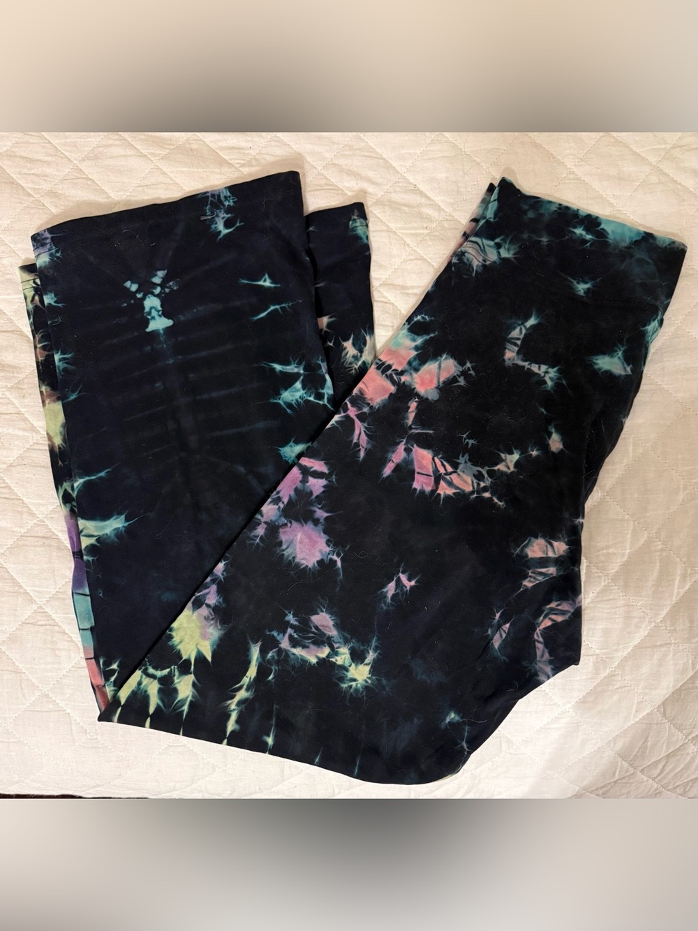 Wide Leg Tie-Dye Pants